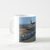 Mug Spitfire au-dessus de l'Angleterre (Devant gauche)