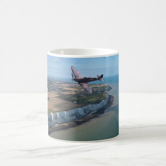 Mug Spitfire au-dessus de l'Angleterre (Centre)