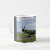 Mug Spitfire britannique, camouflage, avions de (Devant gauche)