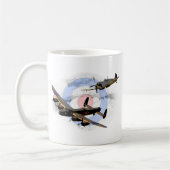 Mug Spitfire et Lancaster (Gauche)