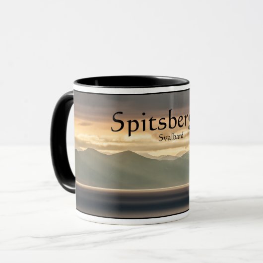 Mug Spitsbergen Svalbard (Devant gauche)