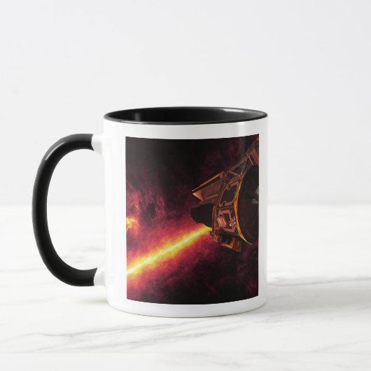 Mug Spitzer vu contre le ciel infrarouge (Gauche)
