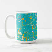 Mug Splash de peinture Abstraite (Gauche)