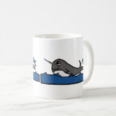 Mug Splash Narwhal (Devant droit)