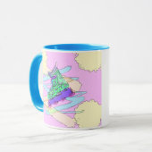 Mug Splatter à pales roulantes des années 90 (Devant gauche)