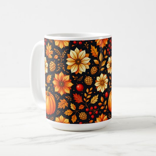 Mug Splendeur d'automne Thanksgiving (Devant gauche)