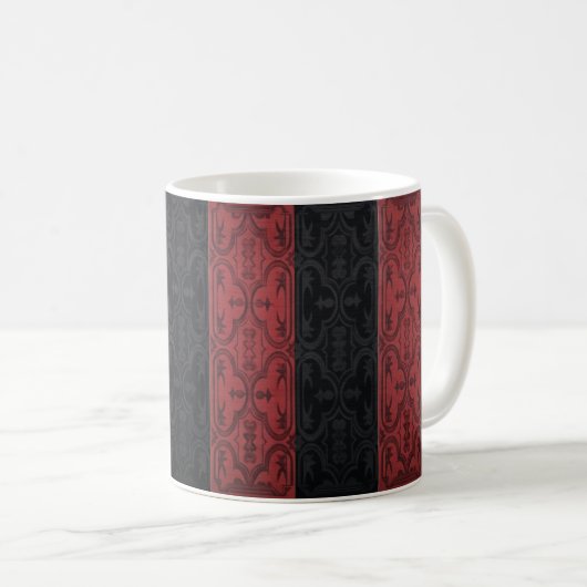 Mug Split Half Moroccan Rug Pattern (Devant droit)