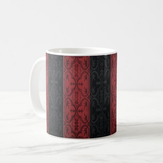 Mug Split Half Moroccan Rug Pattern (Devant gauche)