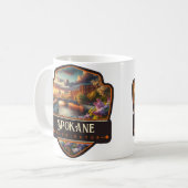 Mug Spokane, Washington| Vintage (Devant gauche)