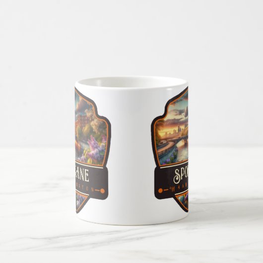 Mug Spokane, Washington| Vintage (Centre)