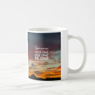 Mug Sponsers, ont un, l'utilisation une, soit une