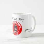 Mug SPOOK PATCH, F-4, "fantôme" (Devant droit)