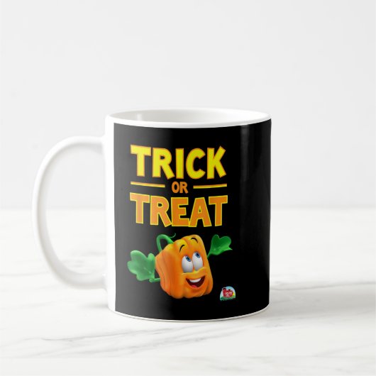 Mug Spookley le Citrouille Carré Trick ou Treat Hallow (Gauche)