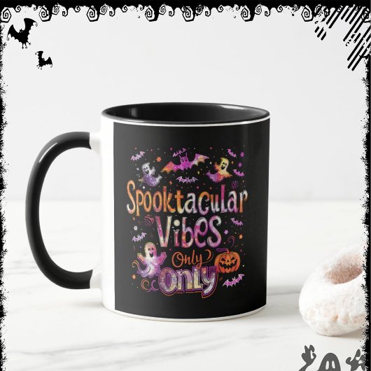 Mug Spooktacular Vibes Only | ExDesigner | Halloween