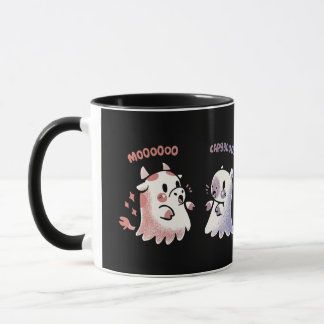 Mug Spooky Capy and Cow 