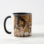 Mug Spooky Chic Ghost Mug, Leopard Print Halloween (Gauche)