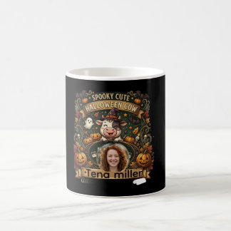 Mug Spooky Cute Halloween Cow Personalized Party Suite
