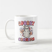 Mug Spooky Grandma,Funny Halloween Ghost (Gauche)