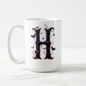 Mug Spooky Letter H Men (Gauche)