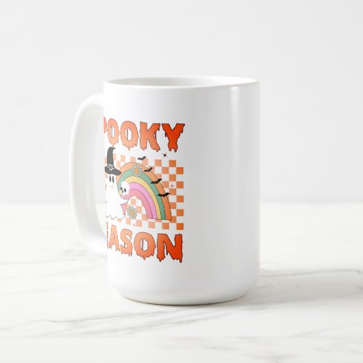 Mug Spooky Season Halloween Vibes-45634 (Devant gauche)