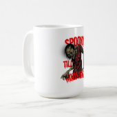 Mug Spooky Till Midnight Elegant Halloween Night (Devant gauche)