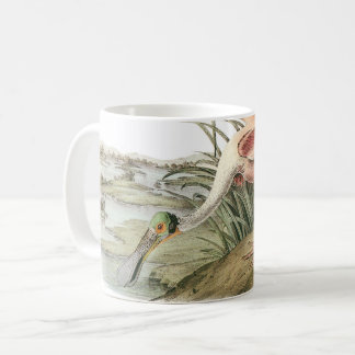 Mug Spoonbill de roseate par Audubon