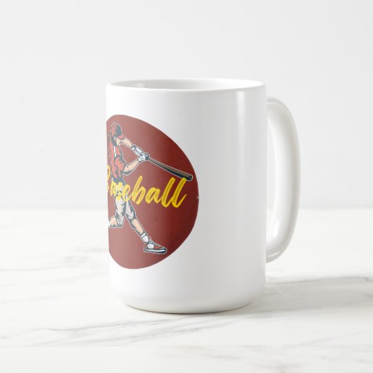 Mug Sport de baseball (Devant droit)