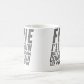 Mug Sport de course et de jogging amusant (Centre)