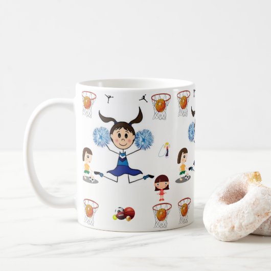 Mug sport de muqueuses (Avec donut)