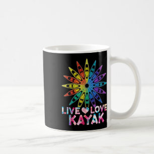 Mug Sport de pagaie de bateau en canoë Kayakiste Vivre