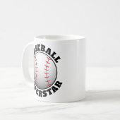 Mug Sport de superstar de baseball (Devant gauche)