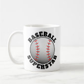 Mug Sport de superstar de baseball (Gauche)