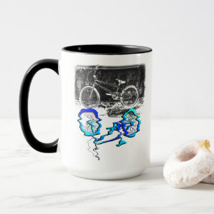Mug Sport de vélo BMX réflexion colorée