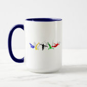 Mug Sport élevé de plate-forme de tremplin de plongée (Gauche)