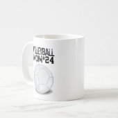 Mug Sport moderne Volley-ball Maman Mignonne Simple Jo (Devant gauche)
