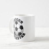 Mug Sport Superstar de football (Devant gauche)
