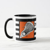 Mug sportif de crosse personnalisée (Gauche)