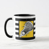 Mug sportif de crosse personnalisée (Gauche)