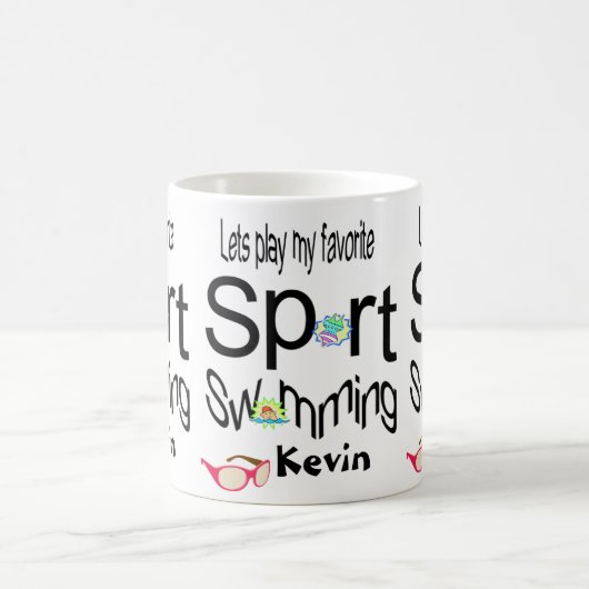 Mug Sports de natation (Centre)