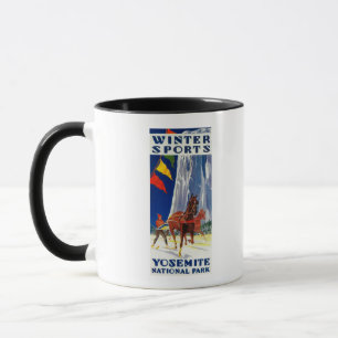 Mug Sports d'hiver chez Yosemite PosterYosemite, CA