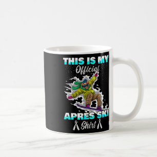 Mug Sports d'hiver Ski Porc Snowboard C'est Mon Apre