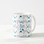 Mug Sports d'hiver Vacances Motif (Devant droit)