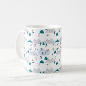 Mug Sports d'hiver Vacances Motif (Devant gauche)