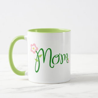Mug Sports floraux de destin de vignes de fleur de