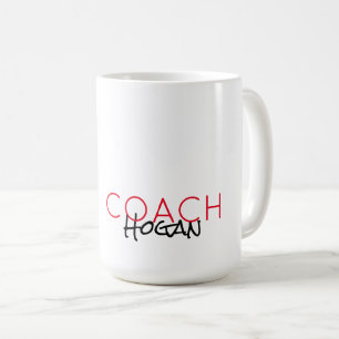 Mug Sports NOM DE L'ENTRAÎNEUR Couleurs de l'équipe Ca