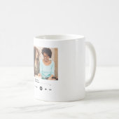 Mug Spotify cadeau personnalisé amis (Devant droit)