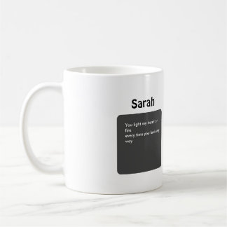 Mug Spotify Couples Cadeau pour lui Valentines jour,
