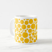 Mug Spotty Amber en blanc (Devant gauche)
