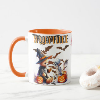Mug Spouky Pookie Mignon Ours en peluche Halloween & S