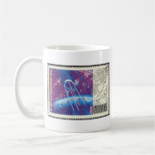 Mug Spoutnik 1 15 ans de science de l'espace de Russe (Gauche)